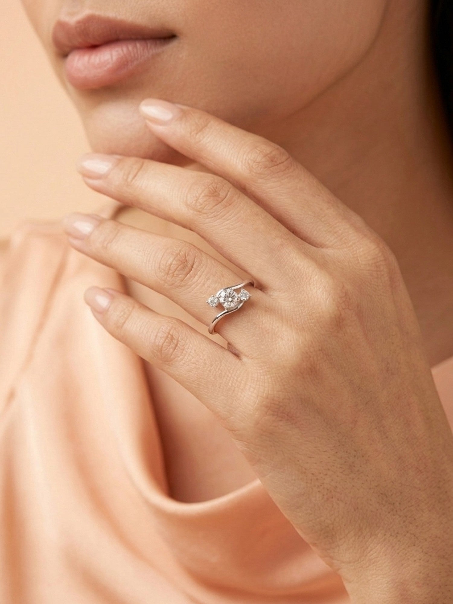 Luminous Triple Bypass Ring