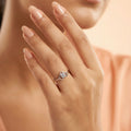 Radiant Heart Solitaire Ring