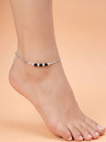 Midnight Stellar Box Chain Anklet