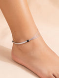 Triple-Strand Stardust Nazaria Anklet