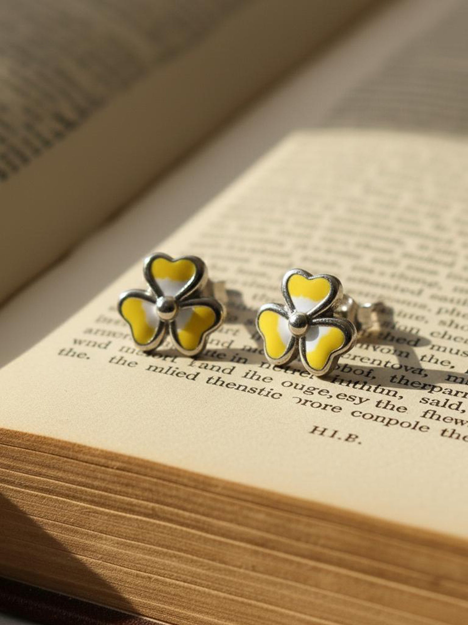Blossom Enamel Studs