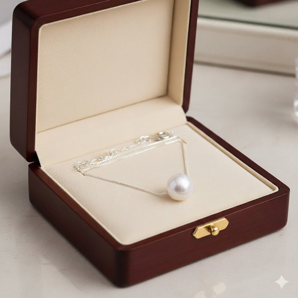 Levitating Pearl Pendant