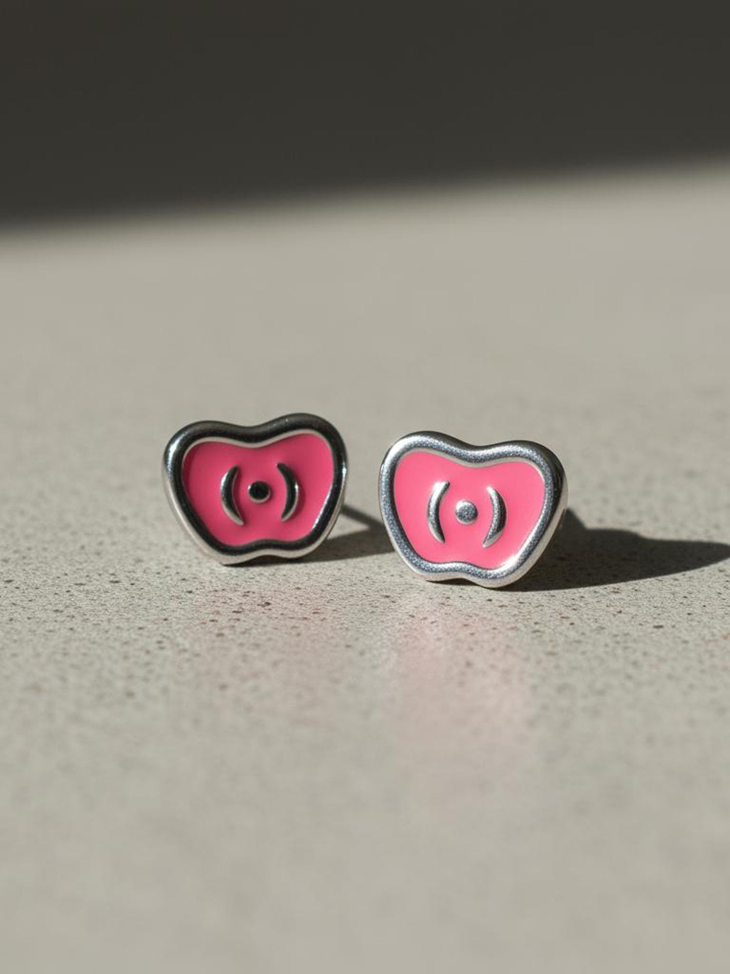 Forbidden Enamel Apple Studs