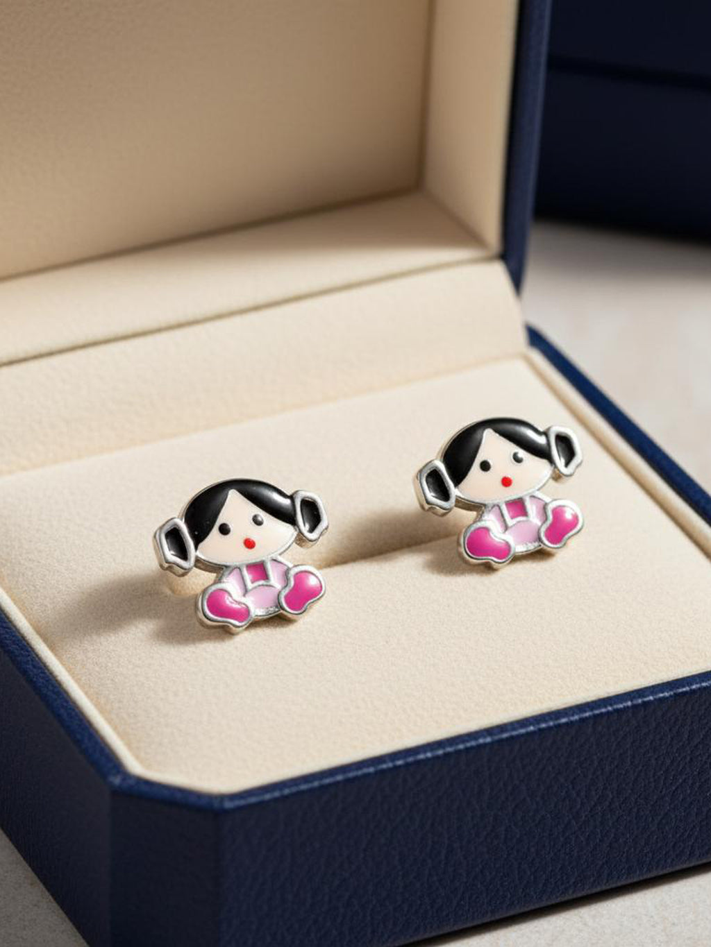 Innocent Enamel Doll Studs