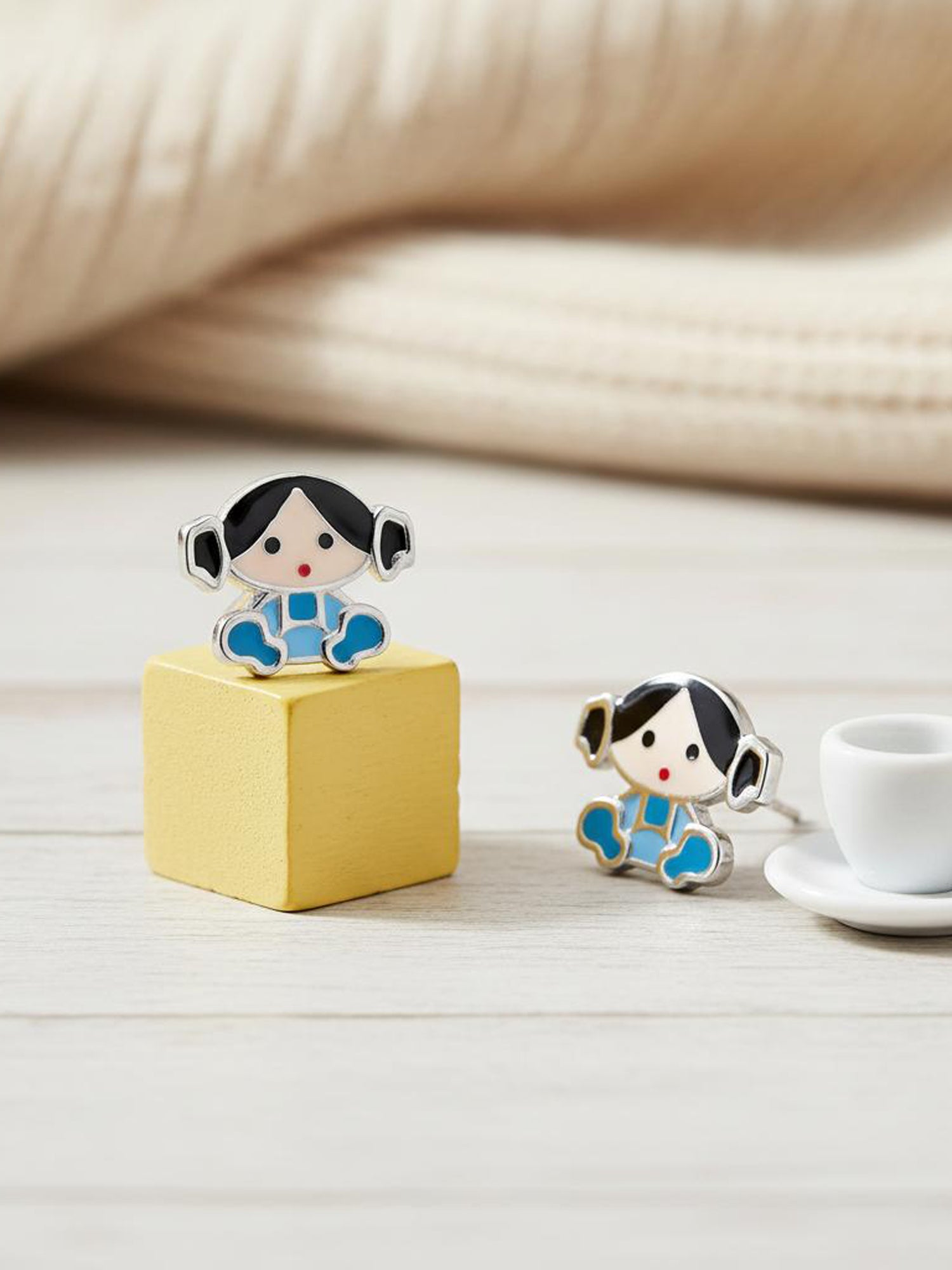 Innocent Enamel Doll Studs