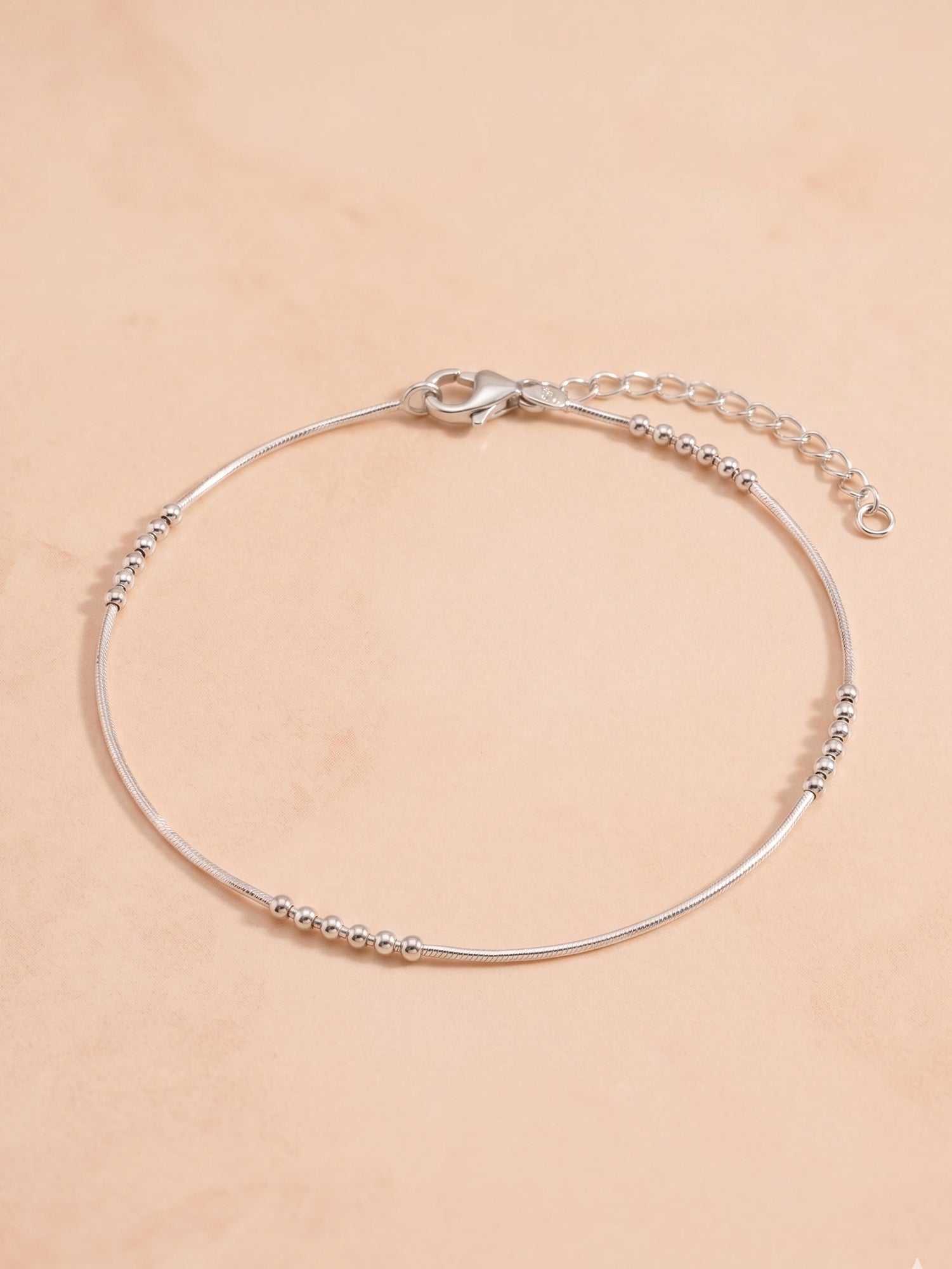 Starlight Morse Anklet