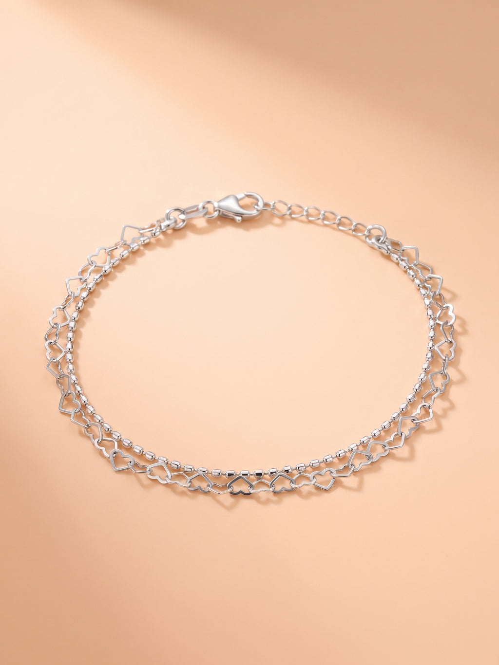 Infinite Devotion Silver Bracelet