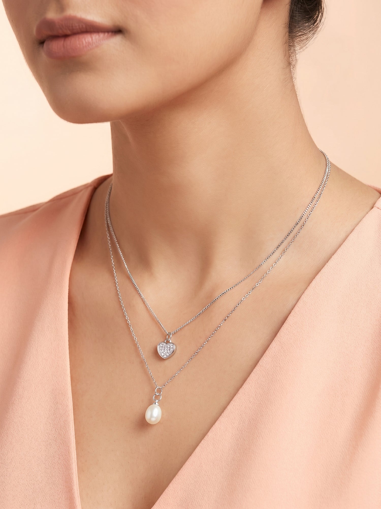 Celestial Duo Layered Pendant