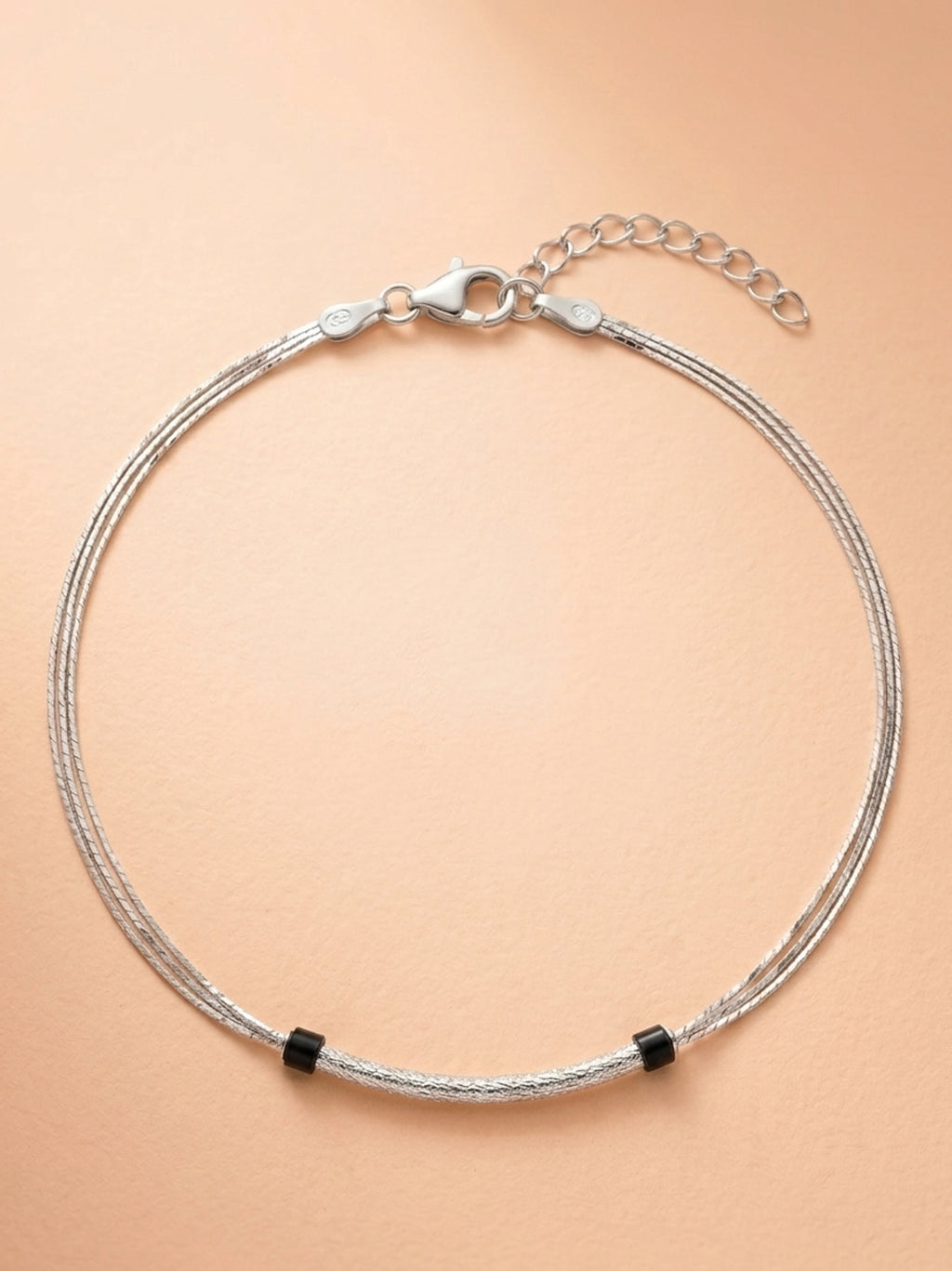Triple-Strand Stardust Nazaria Anklet