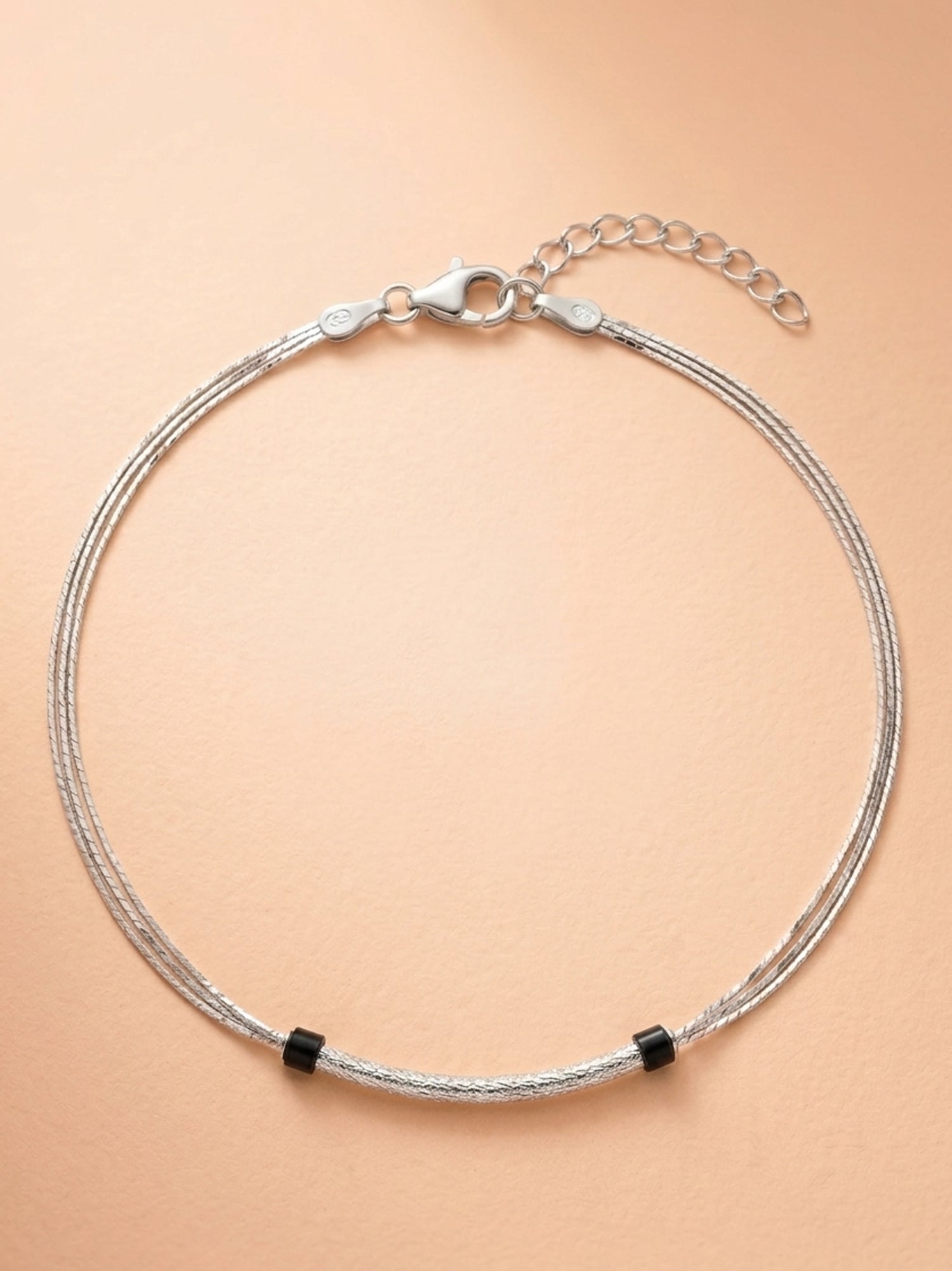 Triple-Strand Stardust Nazaria Anklet