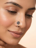 Braided Blossom Nose Pin