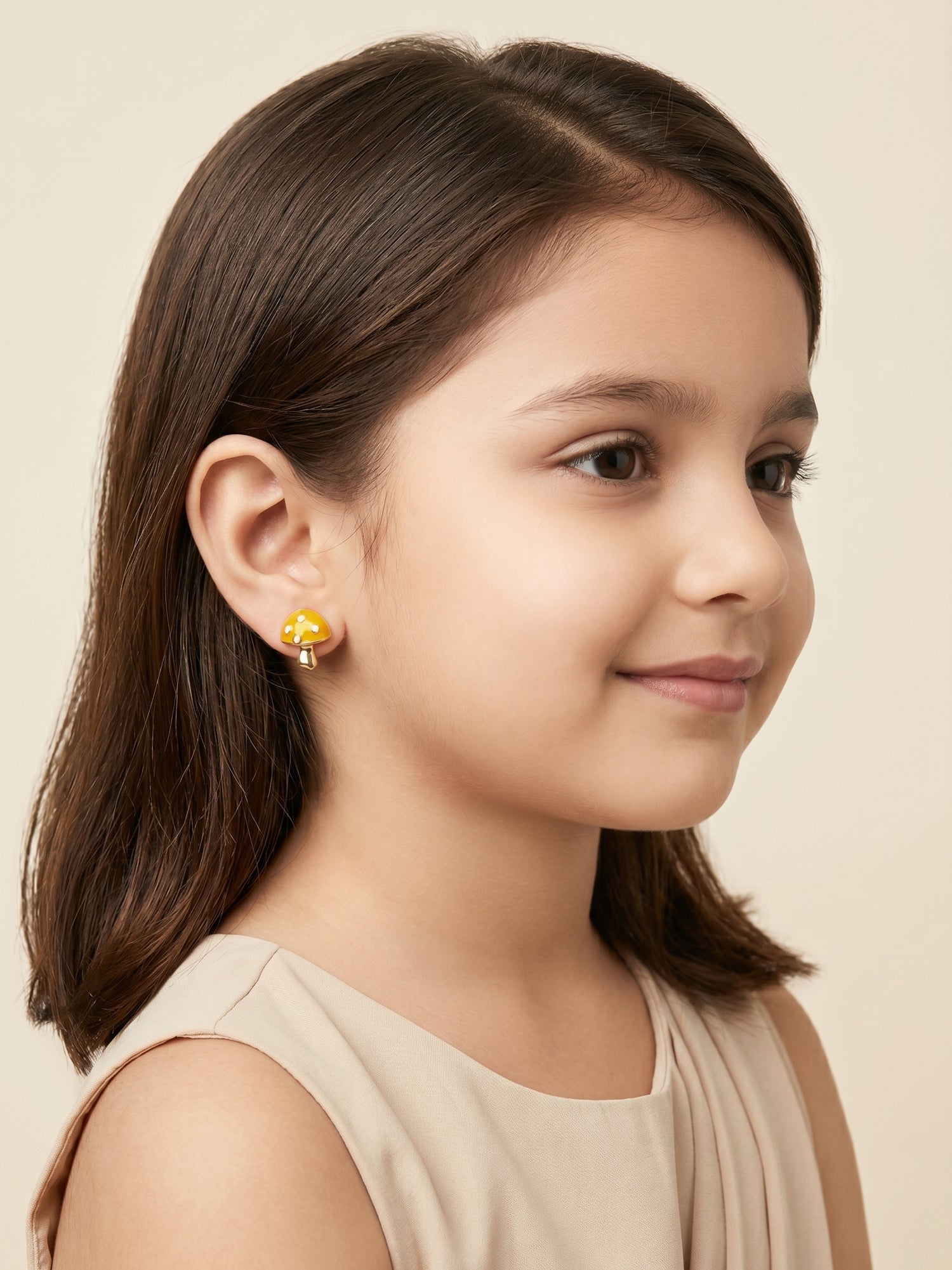Enchanted Forest Mushroom Studs