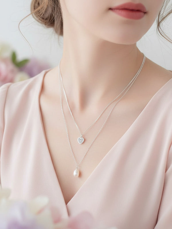 Celestial Duo Layered Pendant