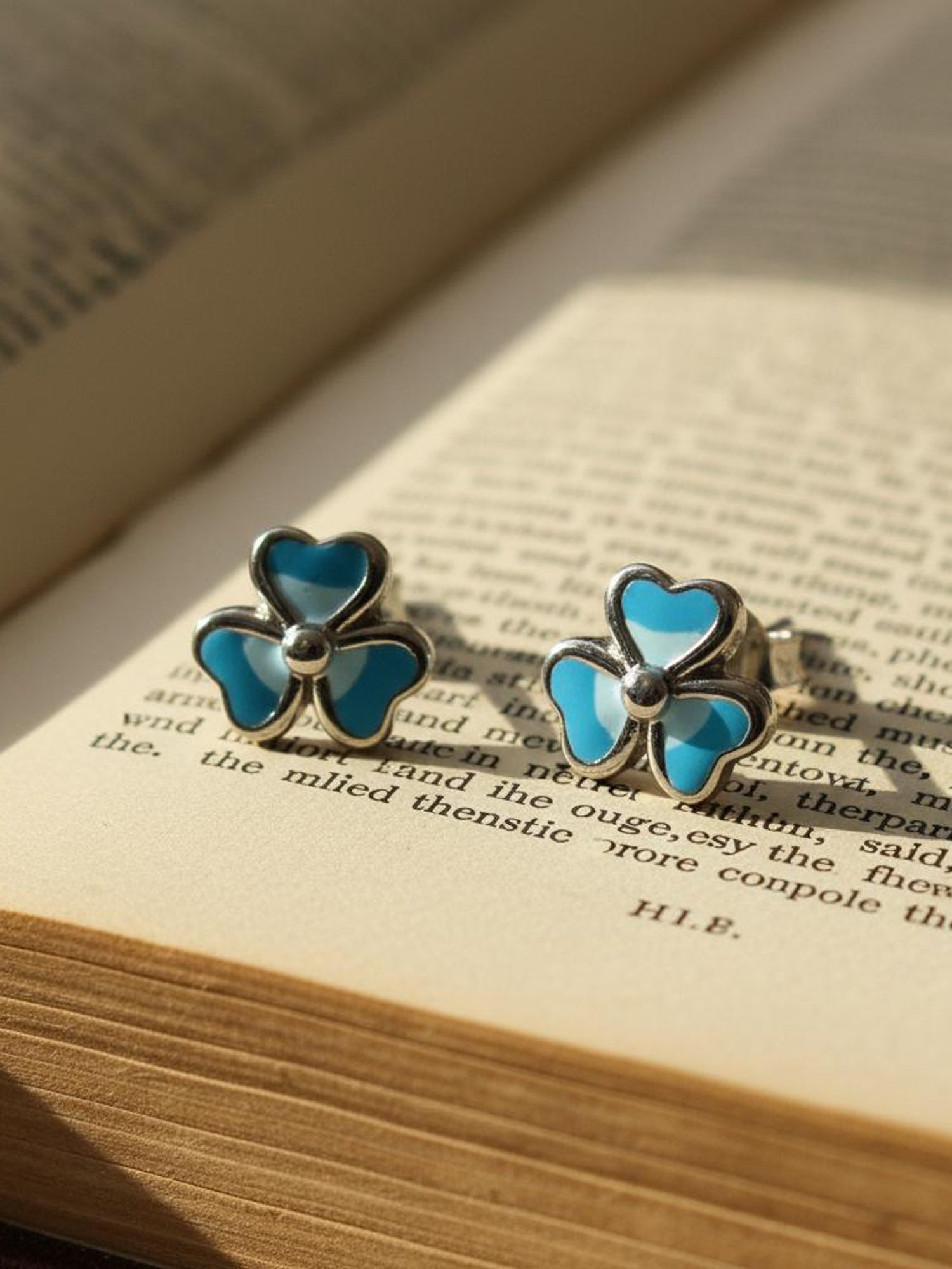 Blossom Enamel Studs