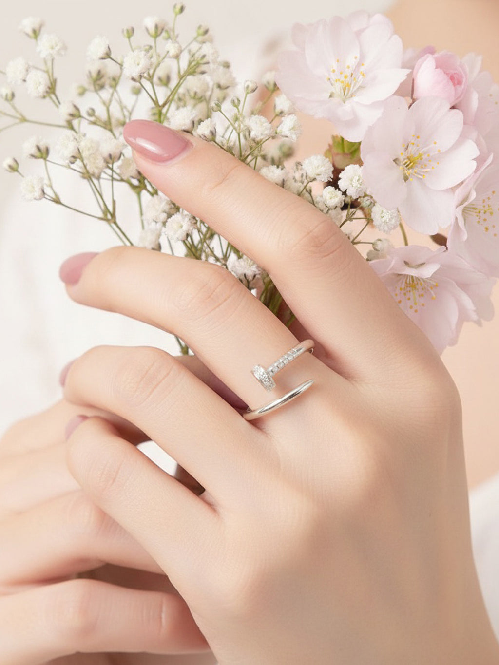 Sovereign Spiral Nail Ring