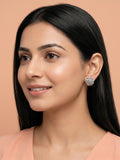 Floral Orb Sculptural Studs