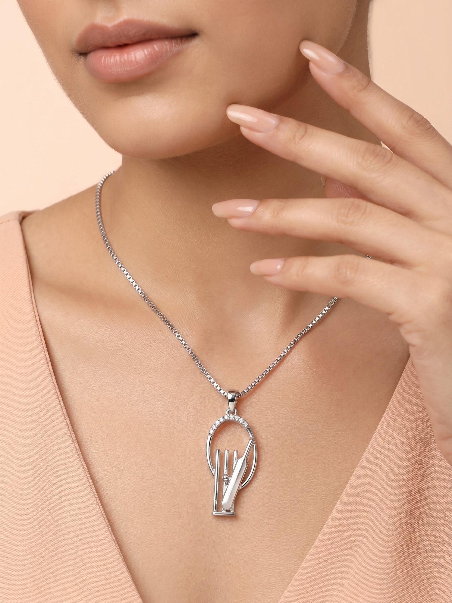 Classic Cricket Sports Pendant