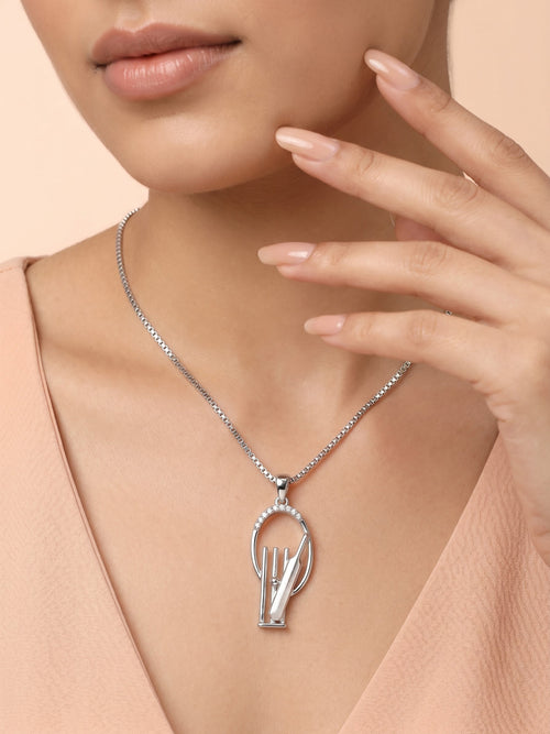 Classic Cricket Sports Pendant