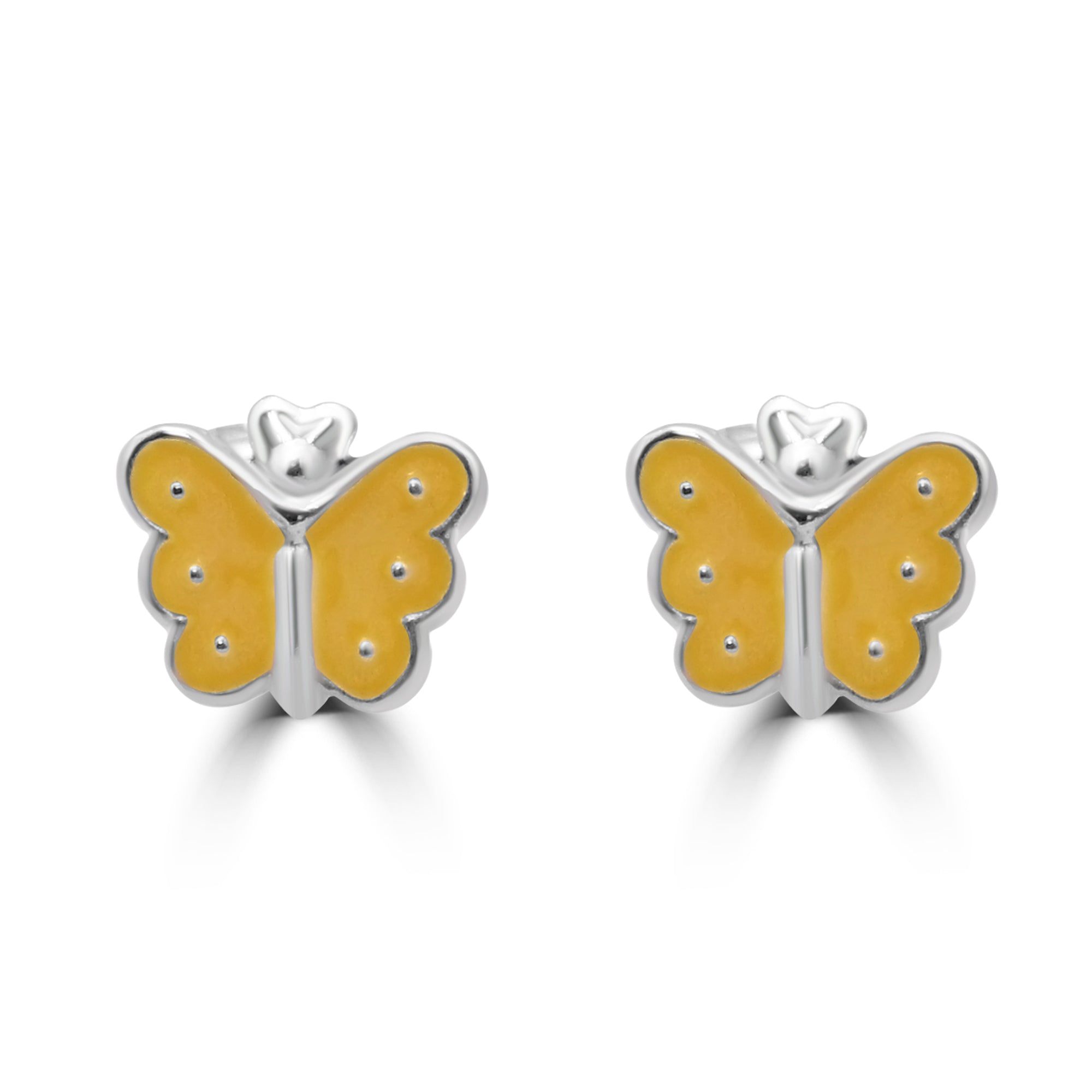 Enamel Butterfly Studs