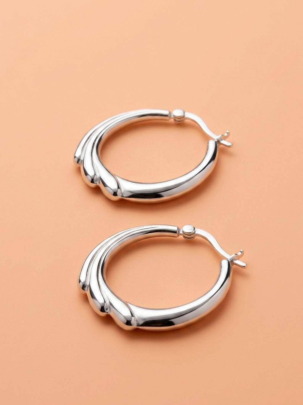 Tiered Ribbon Architectural Hoops
