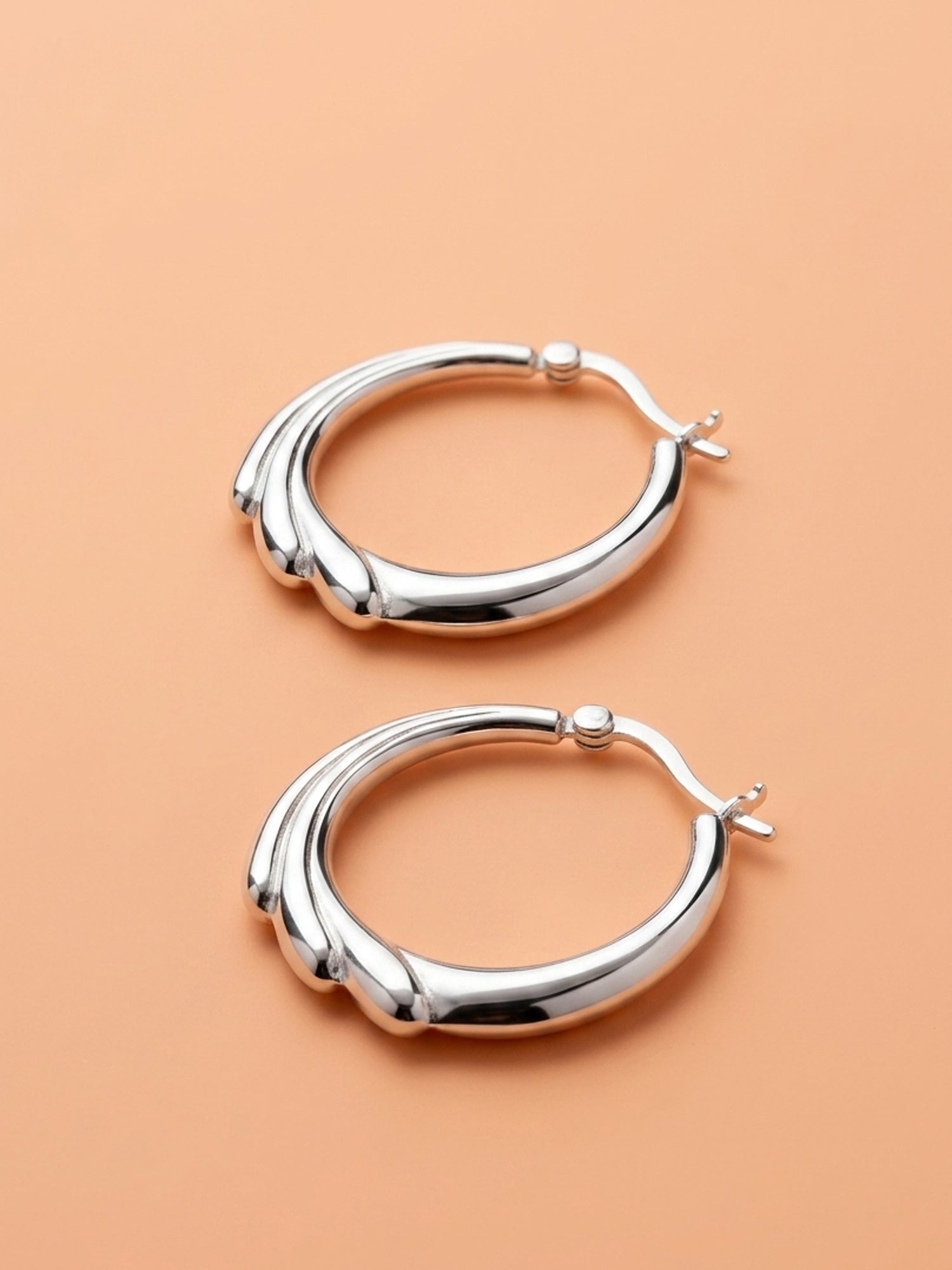 Tiered Ribbon Architectural Hoops