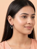 Geometric Square Hoop Earrings