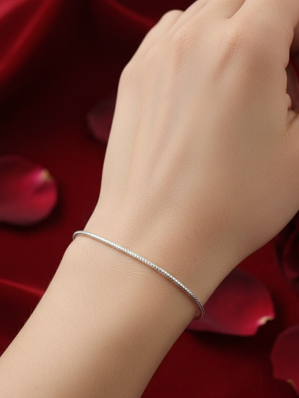 Rose Gilded Snake Bracelet