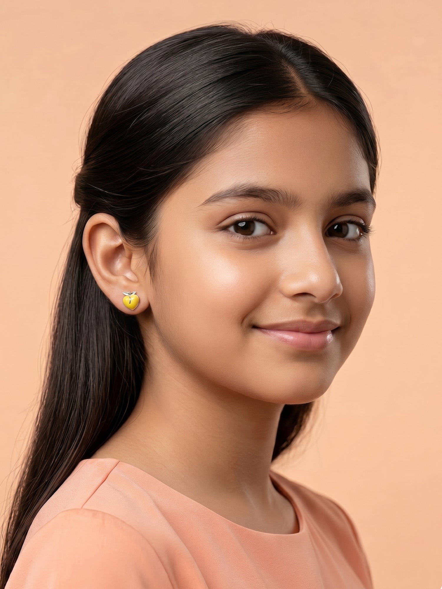 Vibrant Yellow Mango Studs