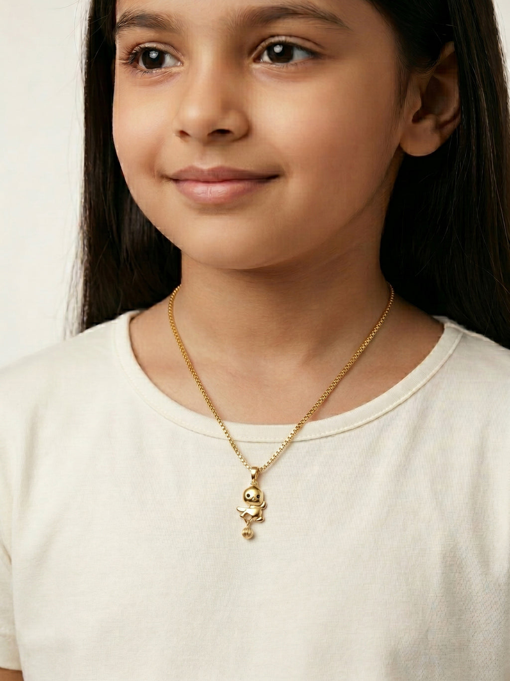 Chubby Chick Pendant Necklace for Kids