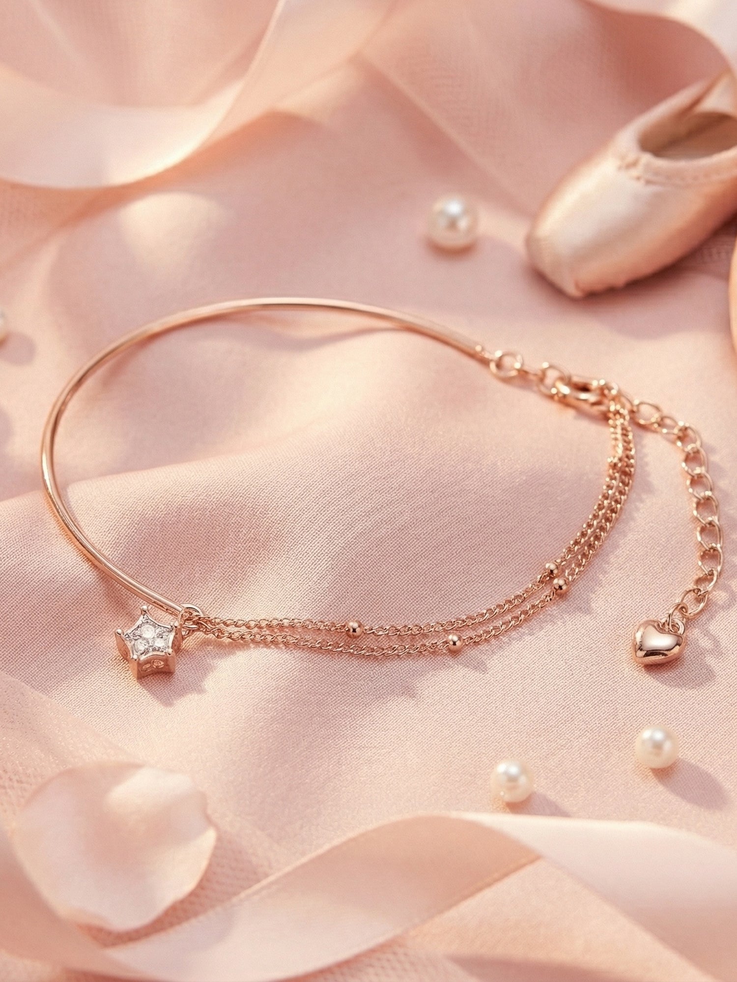 Starlight Waltz Rose Bracelet