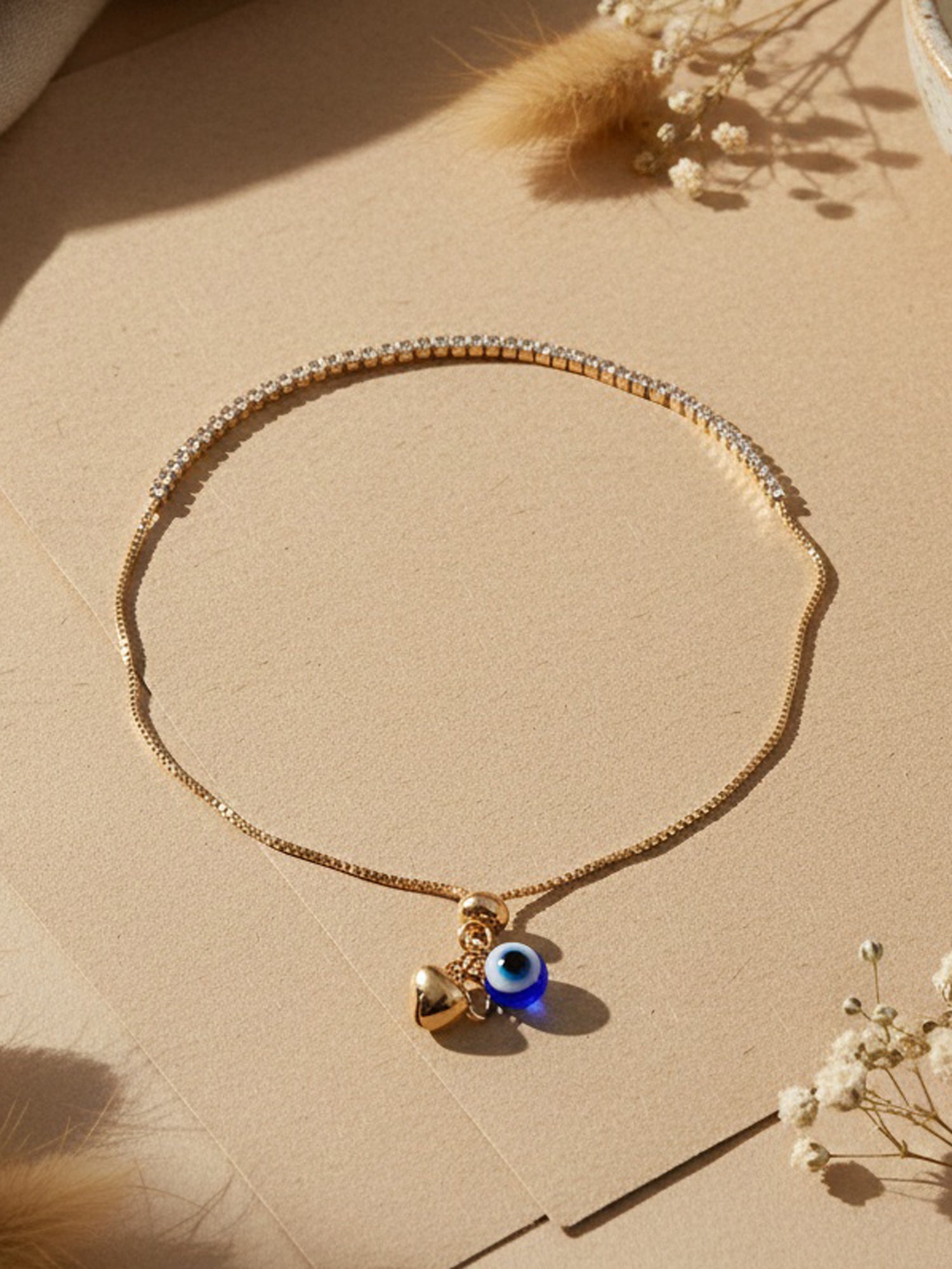 Azure Protection Rose Bracelet