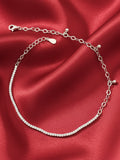Stellar Glow Tennis Anklet