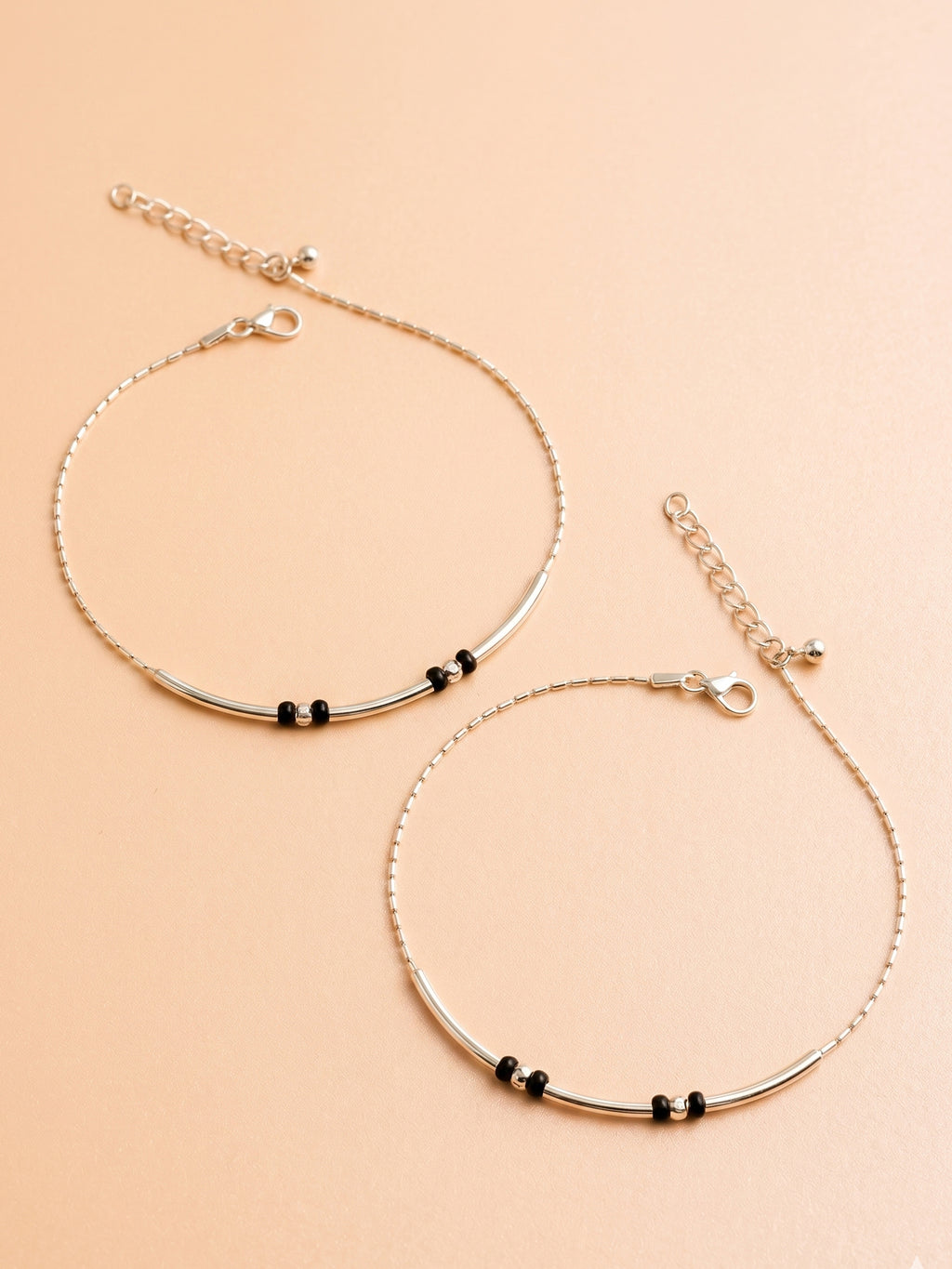Lunar Arch Nazaria Anklet Pair