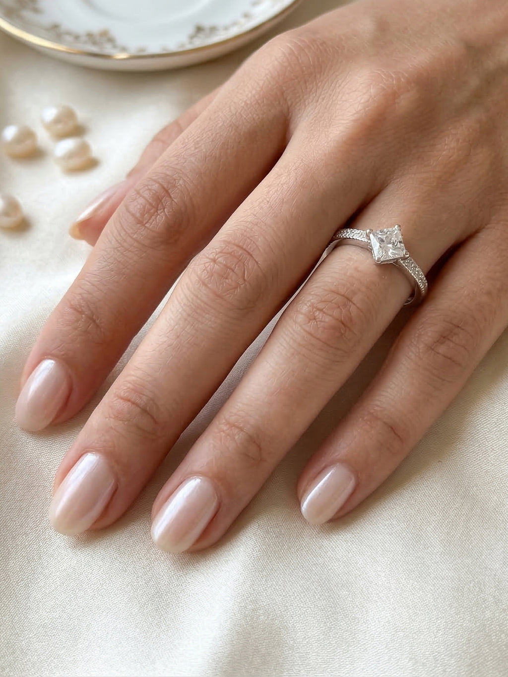 Radiant Princess Solitaire Ring