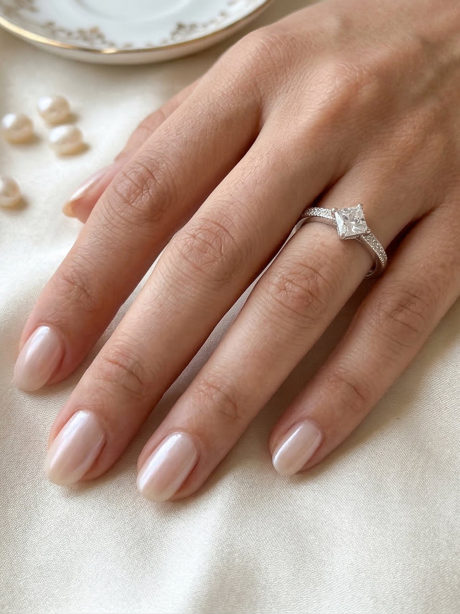 Radiant Princess Solitaire Ring