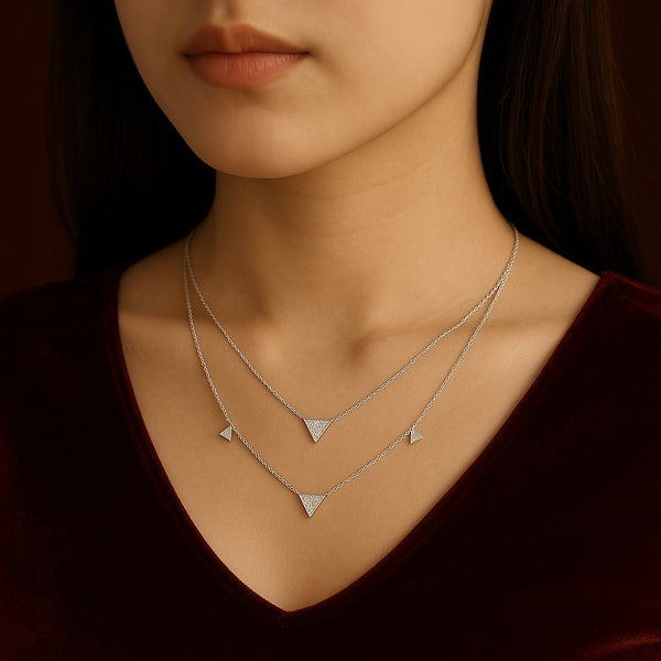 Prism Layered Statement Necklace