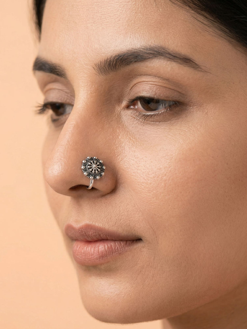 Ethnic Starburst Nose Pin
