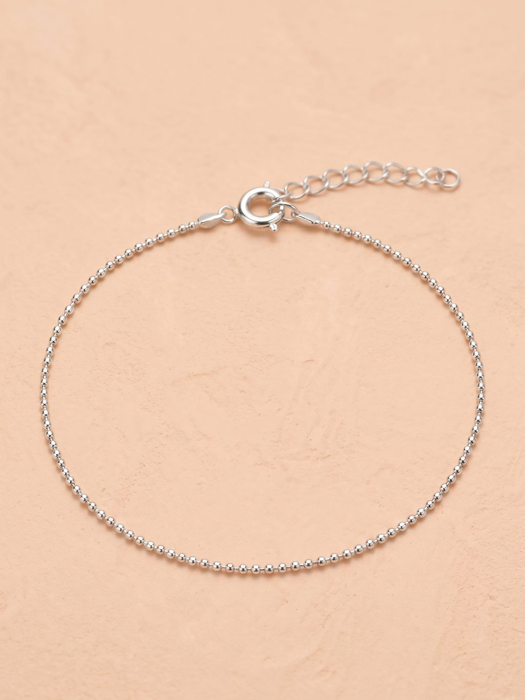 Starlight Bead Chain Anklet