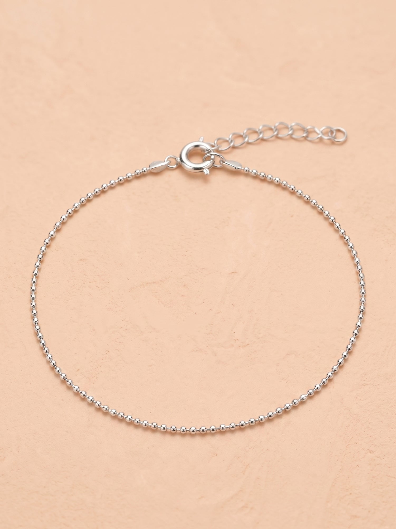 Starlight Bead Chain Anklet