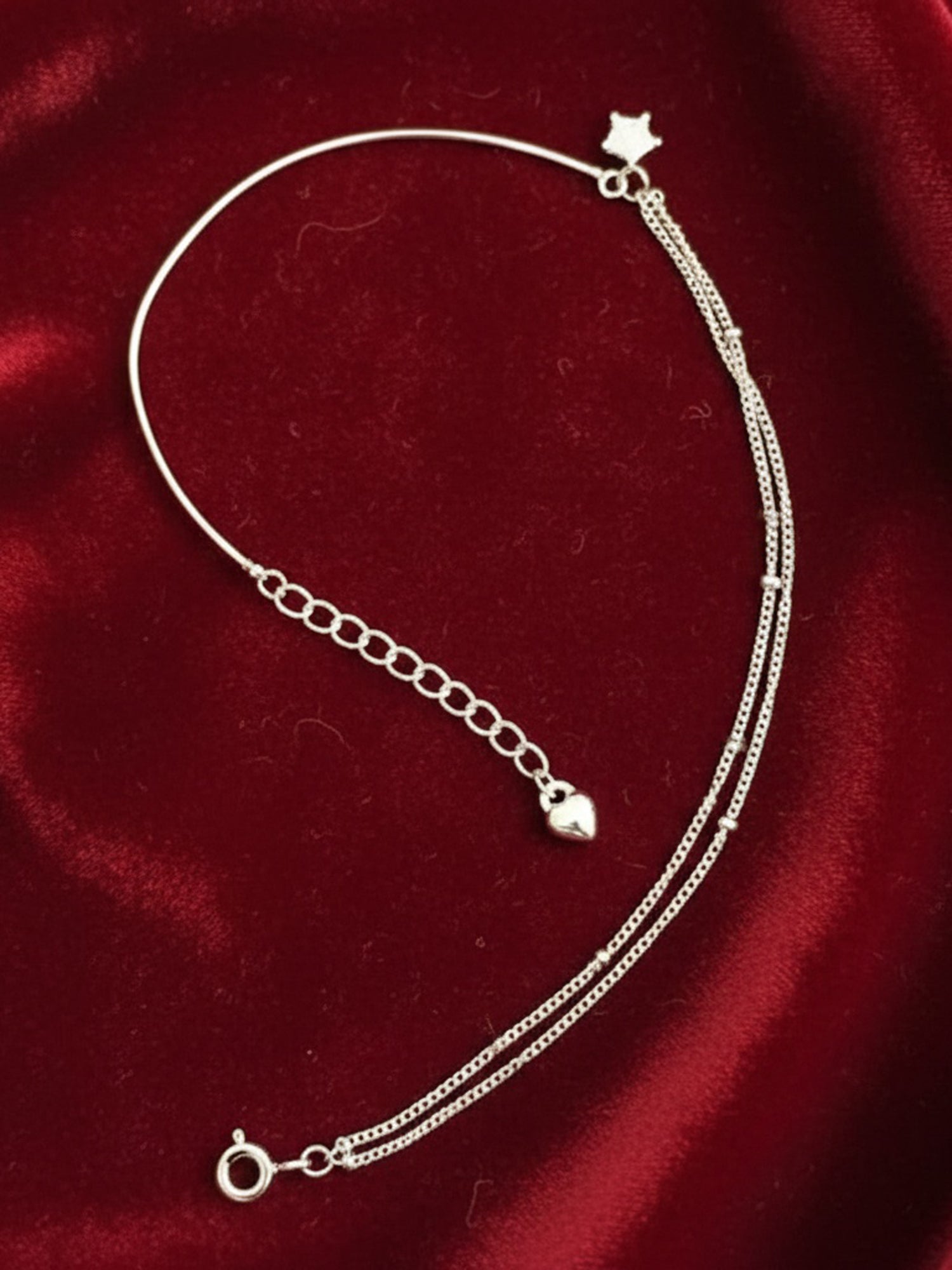 Celestial Waltz Silver Bracelet