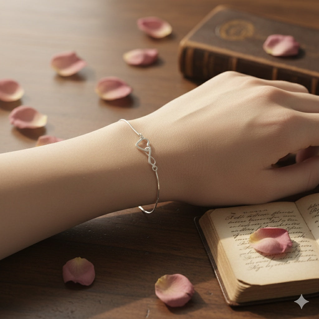 Eternal Connection Silver Bracelet