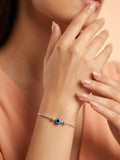 Evil Eye Snake Chain Bracelet