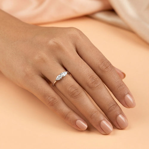 Double Marquise Bloom Ring