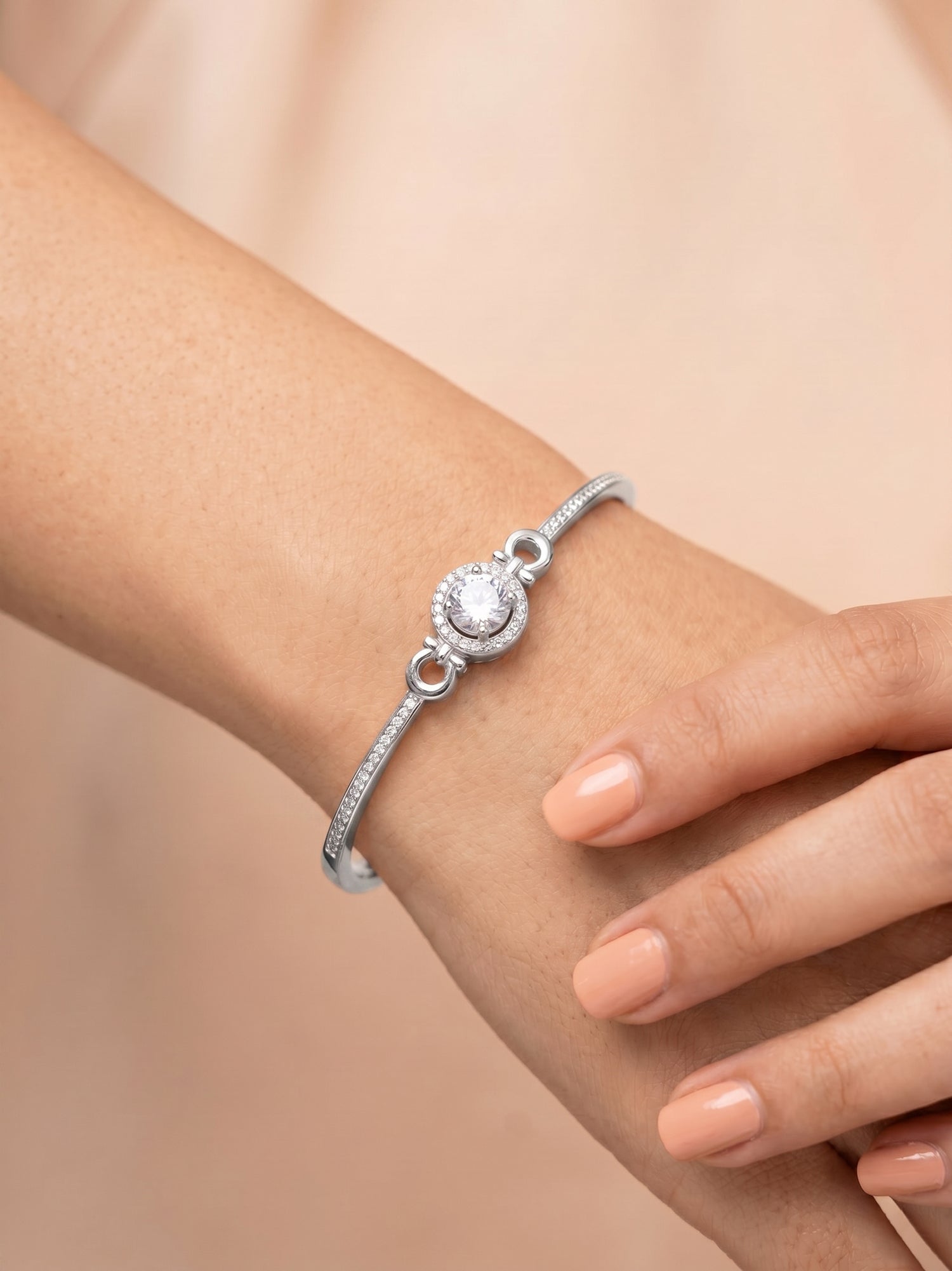 Aurelia Halo Bangle