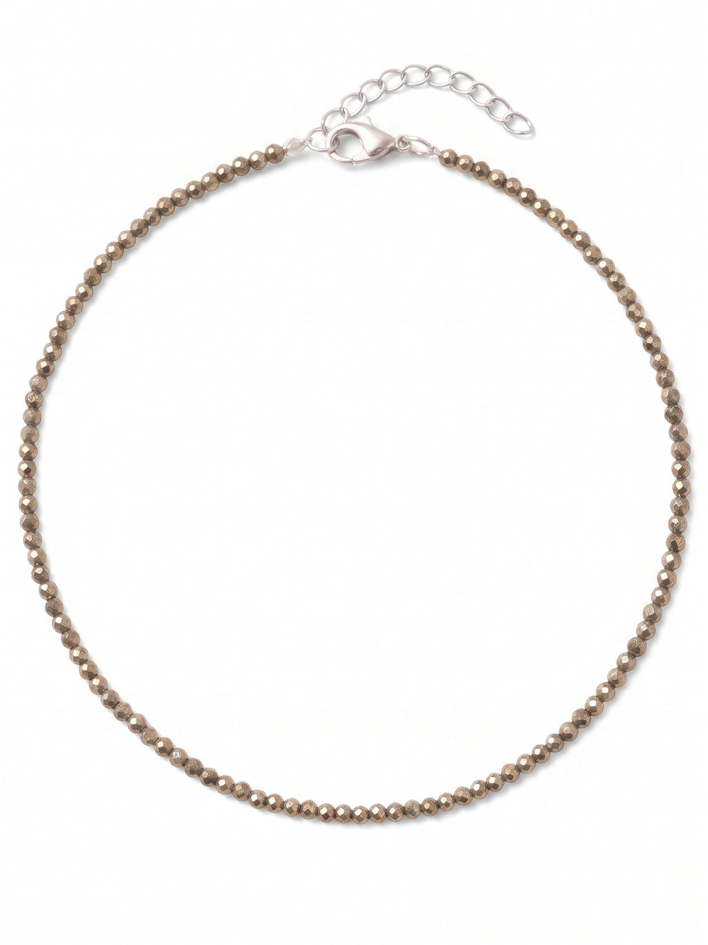 The Celestial Hematite Pyrite Anklet Pair
