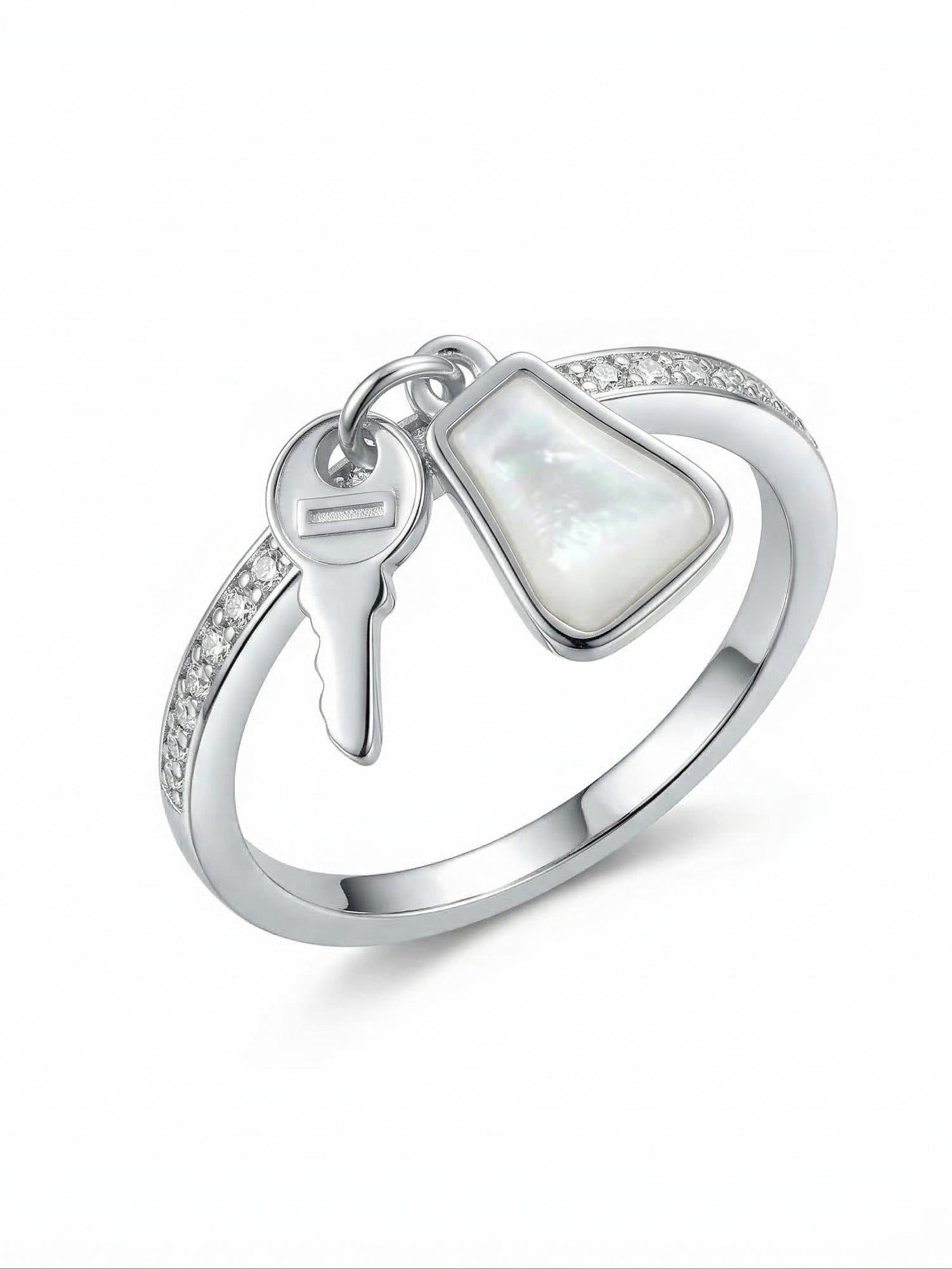 Key Luminous Charm Ring