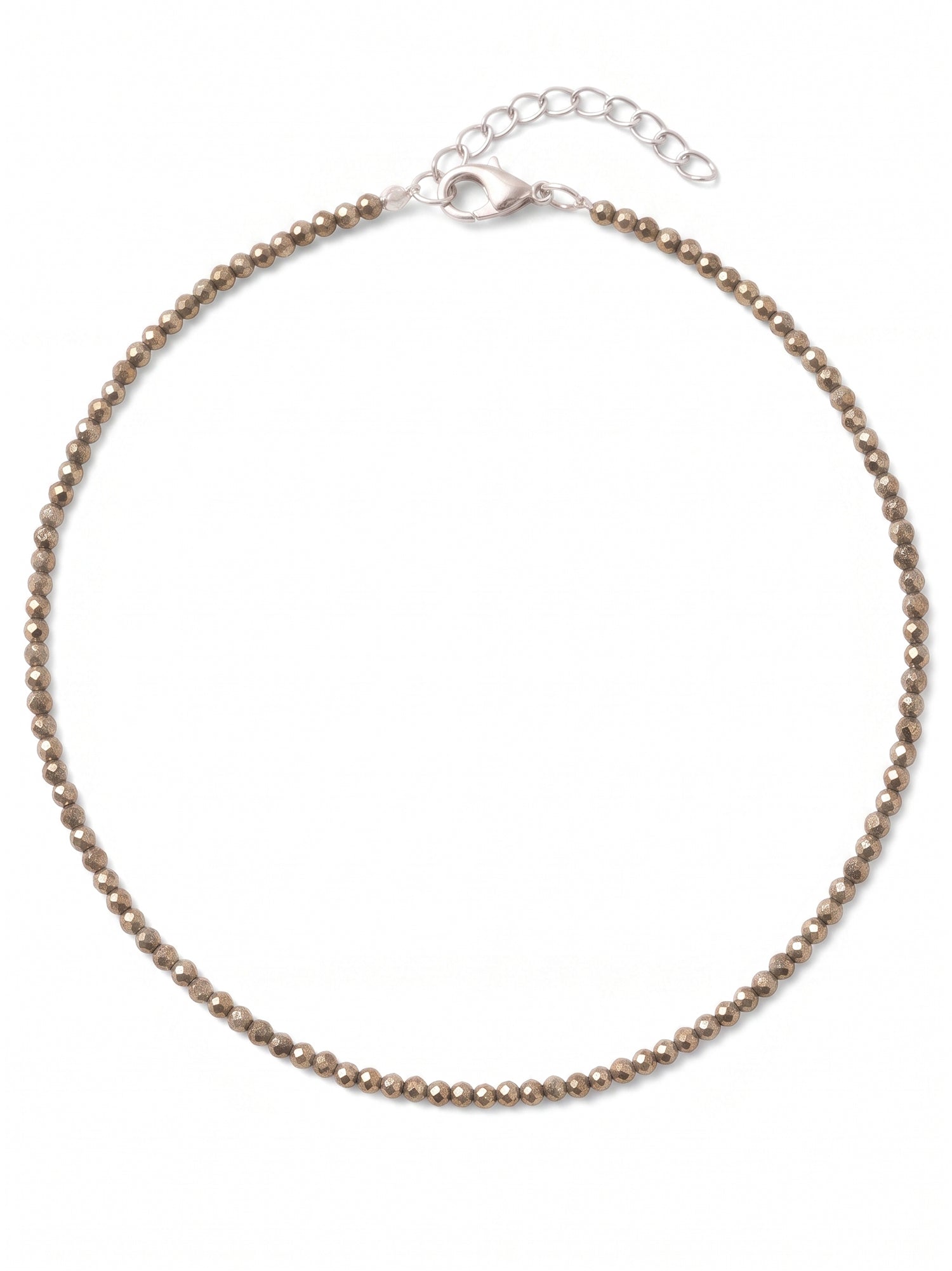 The Stellar Shimmer Pyrite Anklet