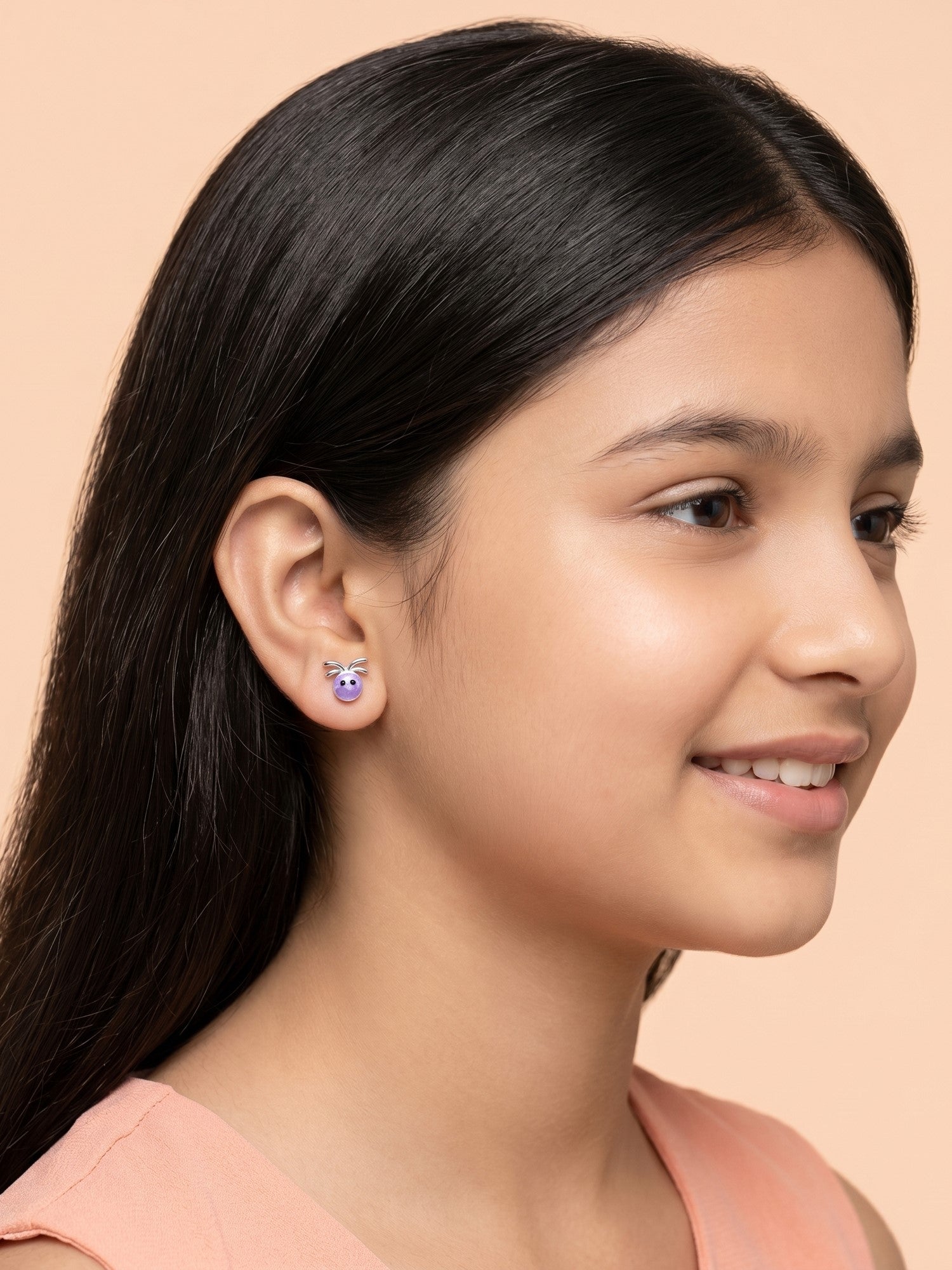 Purple Sproutling Studs