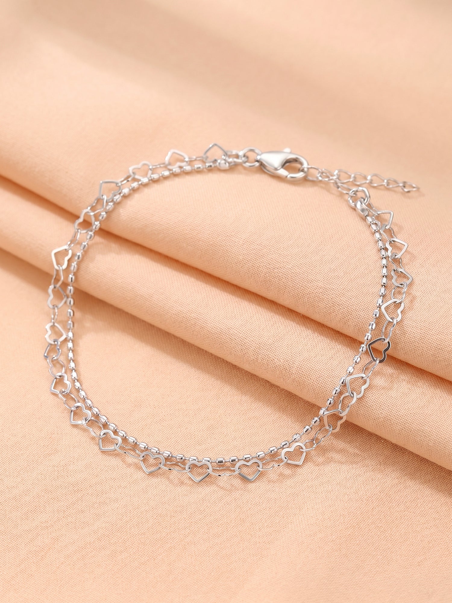 Infinite Devotion Silver Bracelet