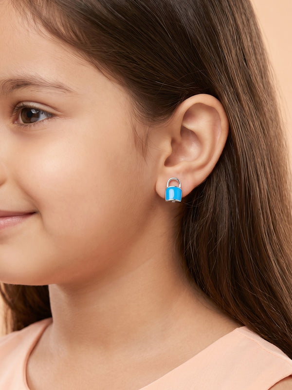 Azure Dream Padlock Studs